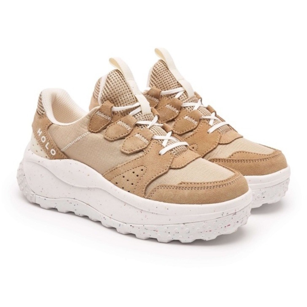 Holo Footwear Women 90's Sneaker Beige Size 9